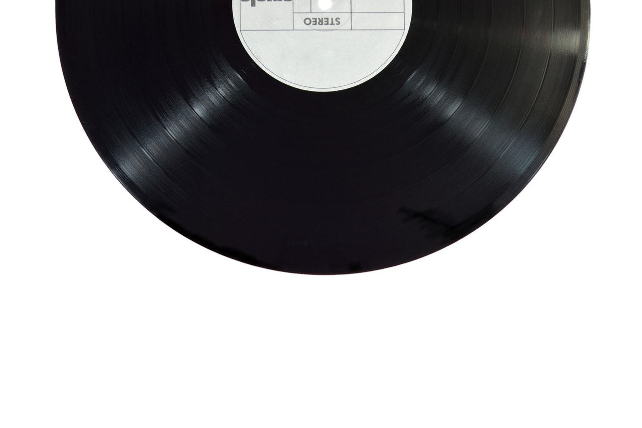 a vinyl disc